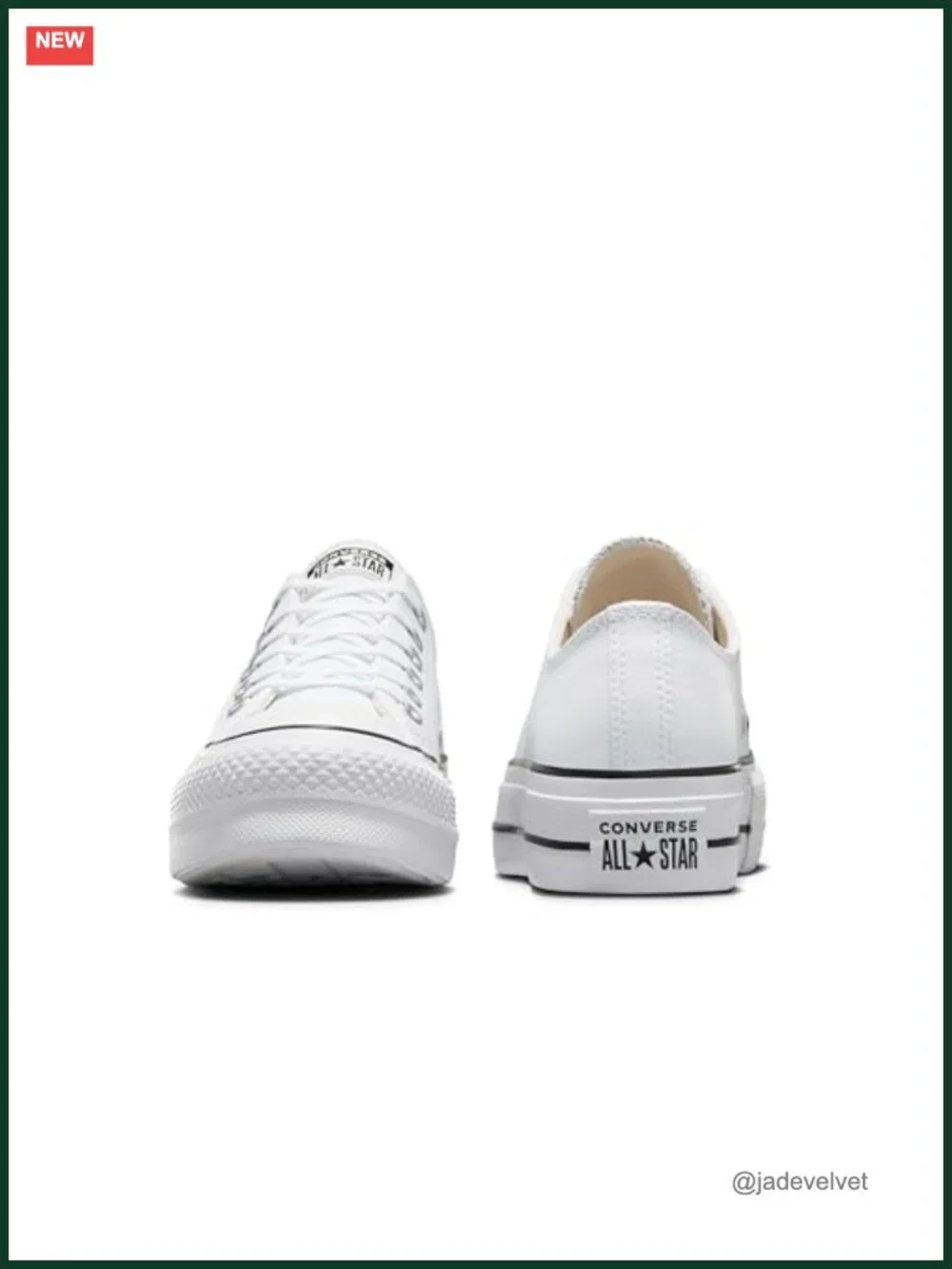 Chuck Taylor All Star Low Top Platform Leather Sneakers